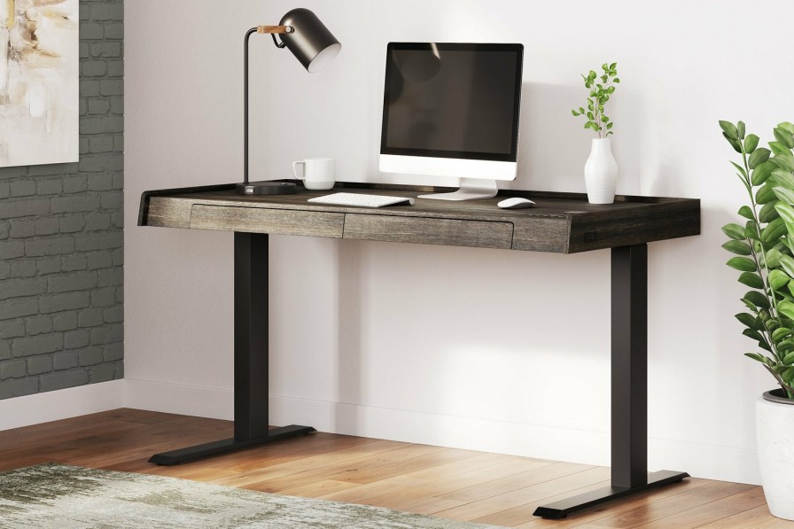 Home Office Ashley Furniture | Zendex 55" Adjustable Height Desk