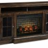 Entertainment Ashley Furniture | Roddinton 72" Tv Stand With Electric Fireplace