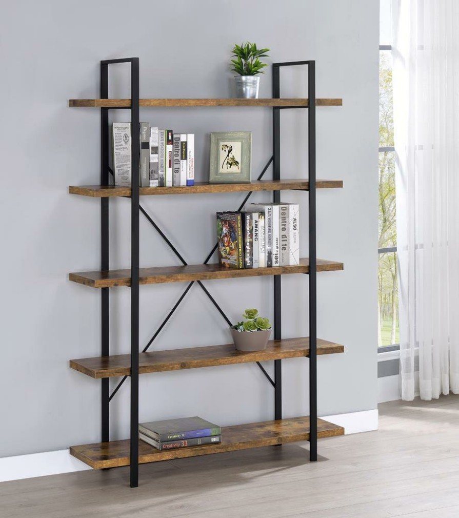 Home Office Coaster Z2 Premium | G805807 5 Shelf Bookcase