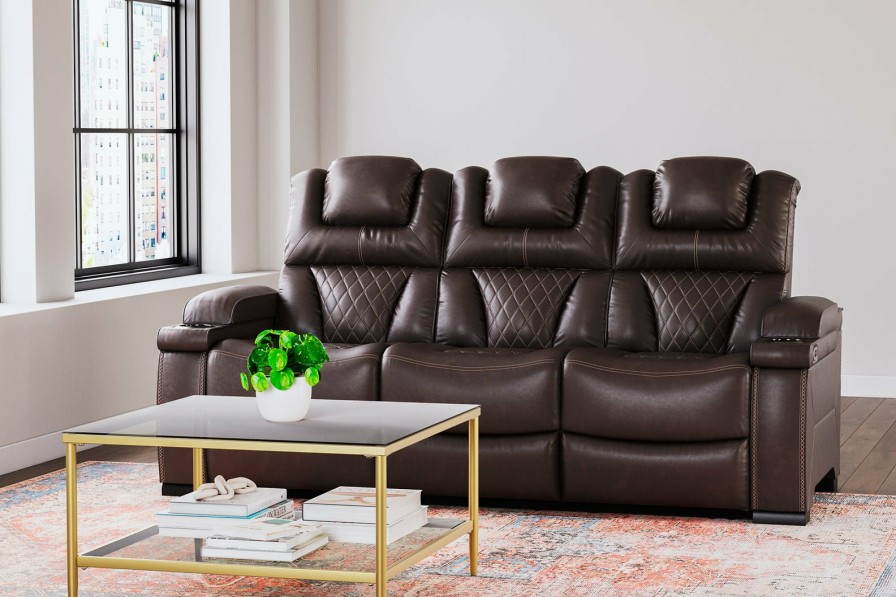 Living Room Ashley Furniture | Warnerton Power Reclining Sofa