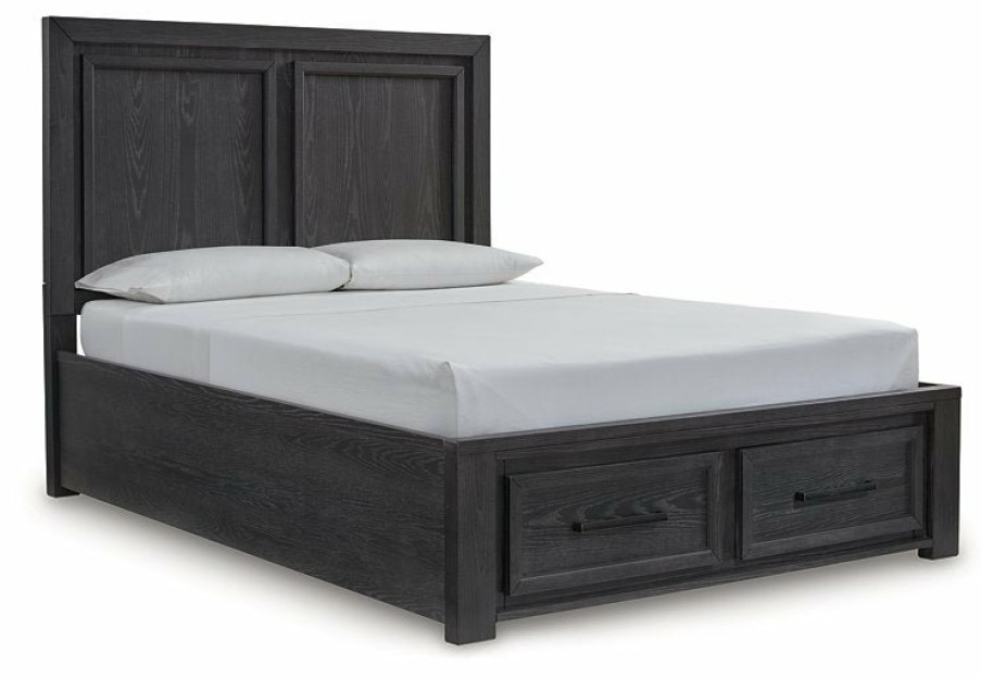 Bedroom Ashley Furniture | Foyland Panel Storage Bed