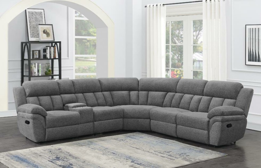 Living Room Coaster Z2 Premium | G609540 6 Pc Motion Sectional