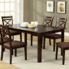 Dining Room FOA East | Weston Ii Espresso 7 Pc. Dining Table Set