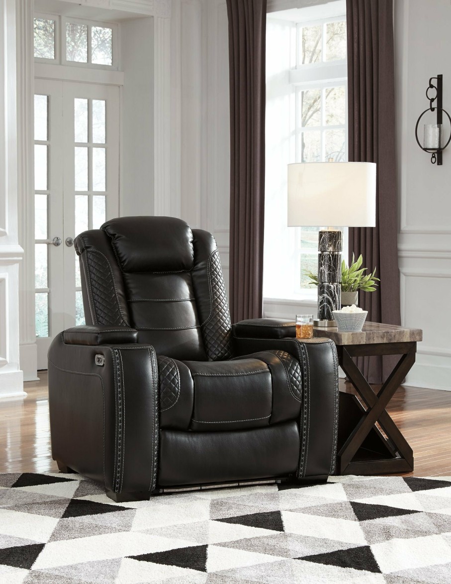 Living Room Ashley Furniture | Party Time Power Recliner