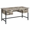 Home Office Coaster Z2 Premium | G801235 Industrial Salvaged Cabin Writing Desk