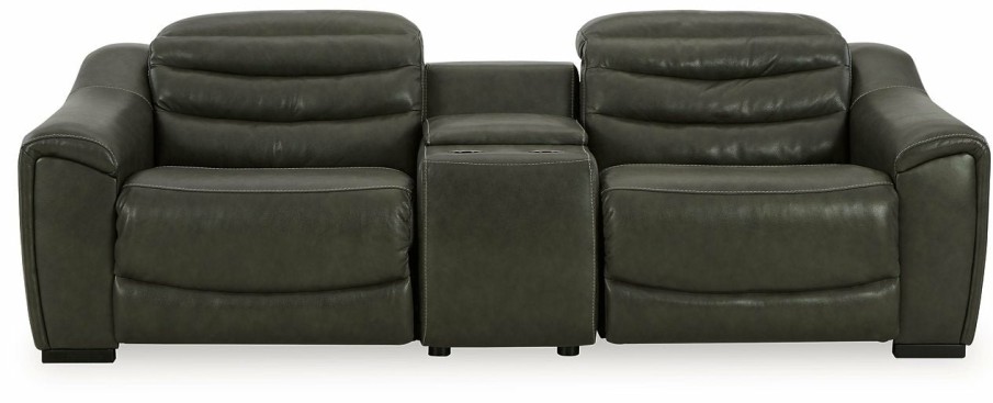 Living Room Ashley Furniture | Center Line 3-Piece Power Reclining Loveseat With Console