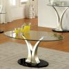 Living Room FOA East | Valo Satin Plated/Black Coffee Table