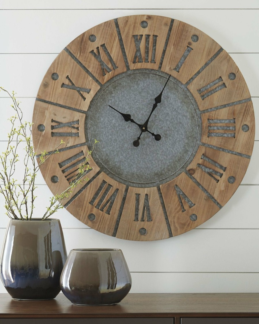 Accessories Ashley Furniture | Payson Wall Clock