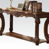 Living Room ACME | Acme Vendome Sofa Table In Cherry 82004