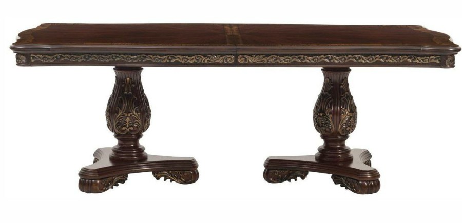 Dining Room Homelegance (Homerica East) | Homelegance Deryn Park Dining Table In Dark Cherry 2243-114*