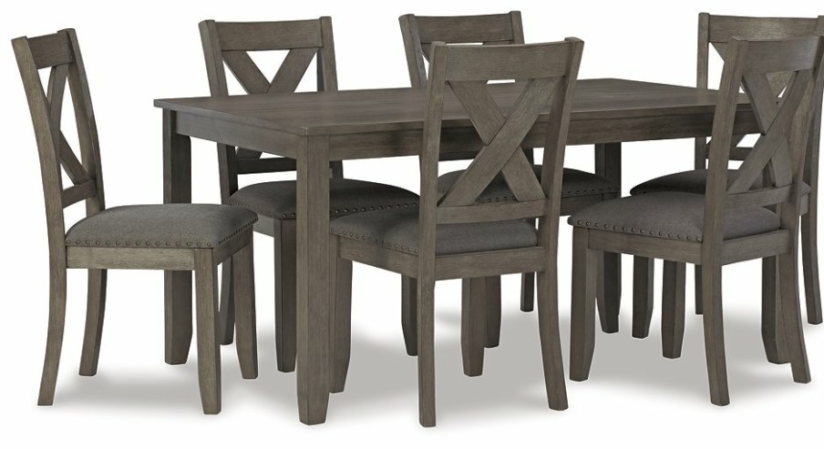 Dining Room Ashley Furniture | Caitbrook Dining Table And Chairs (Set Of 7)