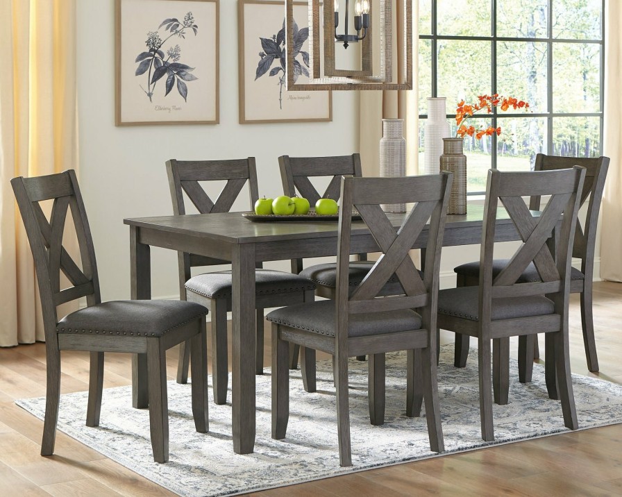 Dining Room Ashley Furniture | Caitbrook Dining Table And Chairs (Set Of 7)