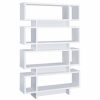 Home Office Coaster Z2 Premium | G800308 Contemporary White Bookcase