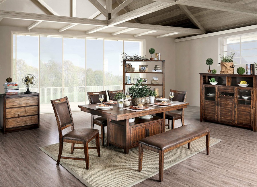 Dining Room FOA East | Wichita Light Walnut Dining Table