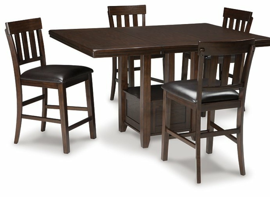 Dining Room Ashley Furniture | Haddigan Counter Height Dining Set