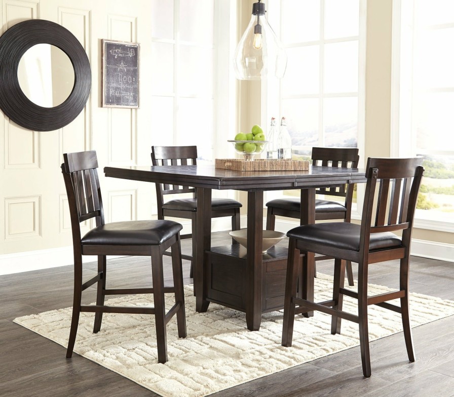 Dining Room Ashley Furniture | Haddigan Counter Height Dining Set