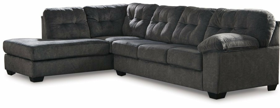 Living Room Ashley Furniture | Accrington 2-Piece Sleeper Sectional With Chaise