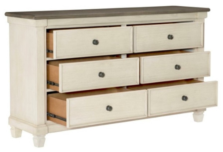 Bedroom Homelegance (Homerica East) | Homelegance Weaver Dresser In Two Tone 1626-5