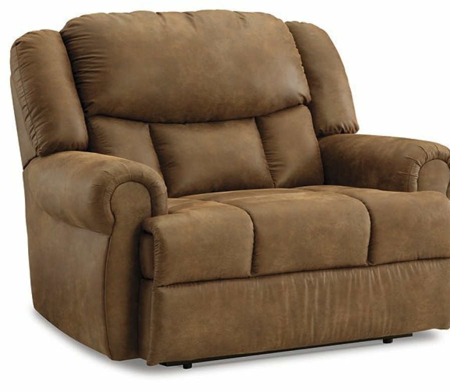 Living Room Ashley Furniture | Boothbay Oversized Power Recliner