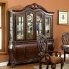 Dining Room FOA East | Wyndmere Cherry Hutch & Buffet (Touch Lights)