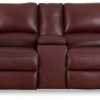 Living Room Ashley Furniture | Alessandro Power Reclining Loveseat With Console