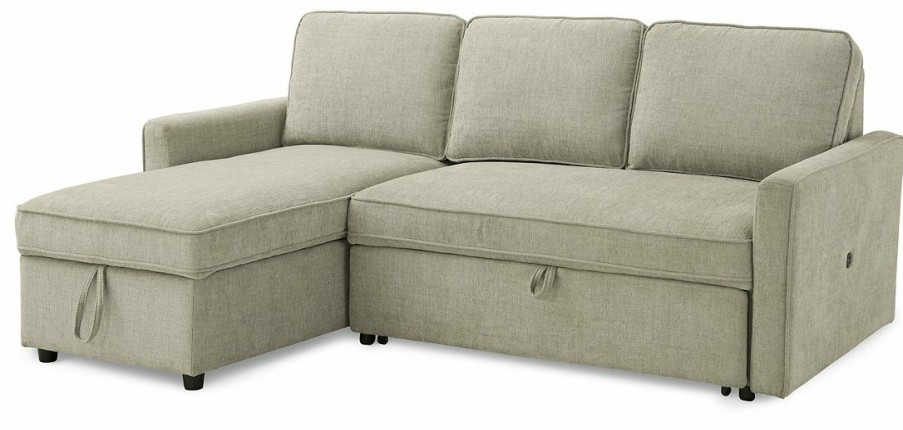 Living Room Ashley Furniture | Kerle 2-Piece Sectional With Pop Up Bed