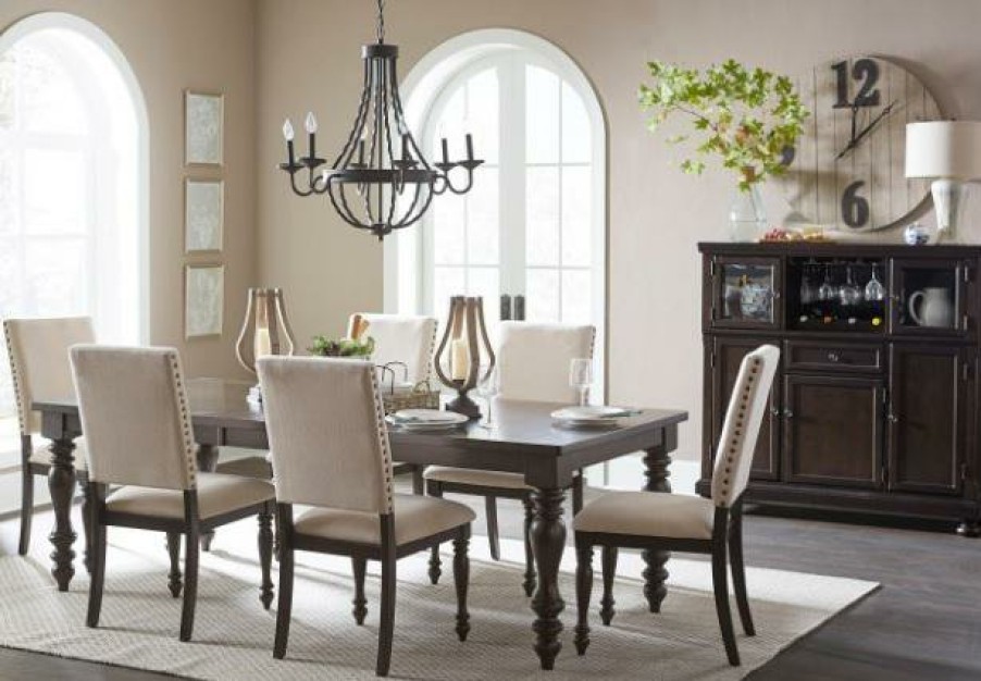 Dining Room Homelegance (Homerica East) | Homelegance Begonia Dining Table In Gray 1718Gy-90