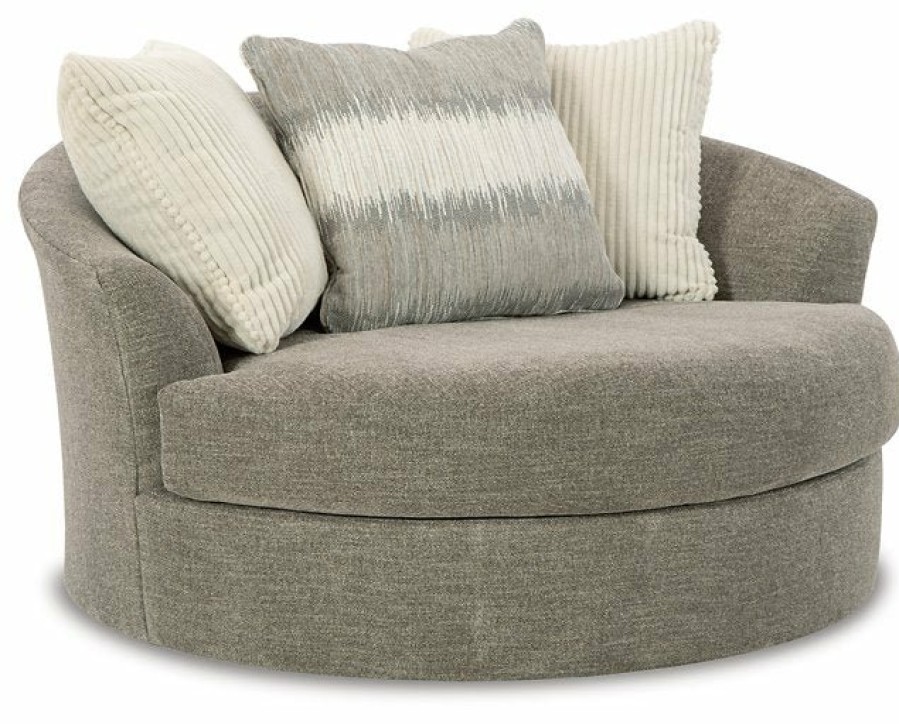 Living Room Ashley Furniture | Creswell Oversized Swivel Accent Chair