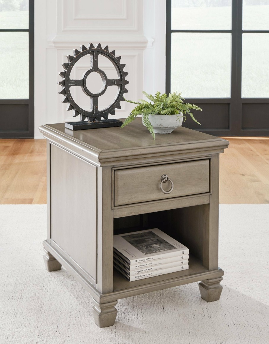 Living Room Ashley Furniture | Lexorne End Table