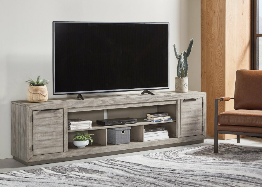 Entertainment Ashley Furniture | Naydell 92" Tv Stand