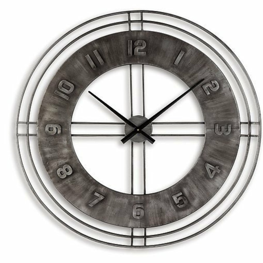 Accessories Ashley Furniture | Ana Sofia Wall Clock