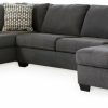 Living Room Ashley Furniture | Ambee 3-Piece Sectional With Chaise