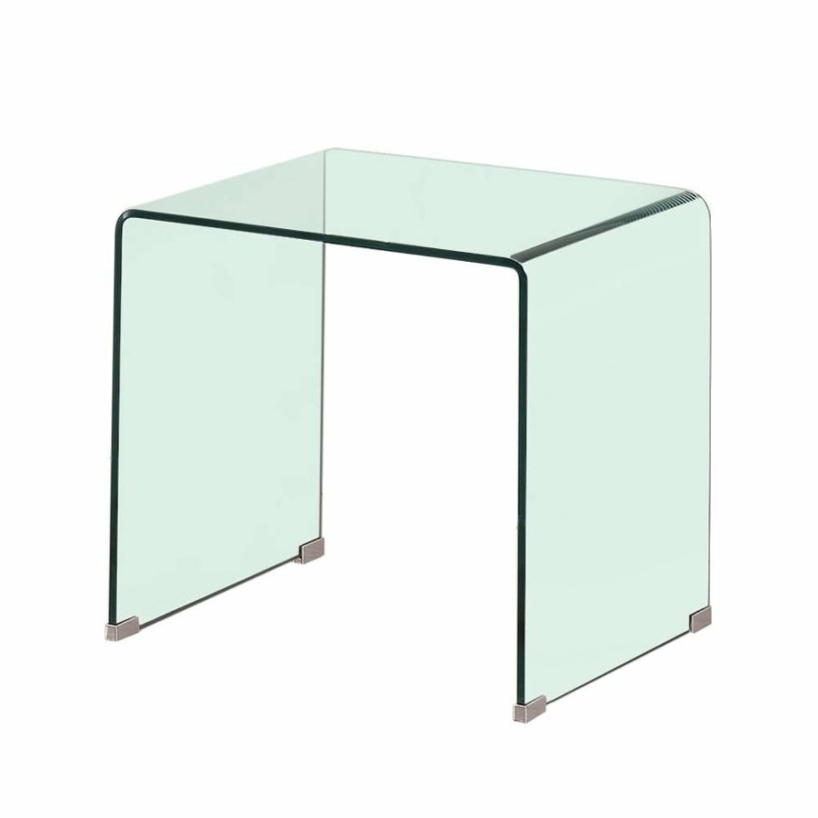 Living Room Coaster Z2 Premium | G705328 Contemporary Clear End Table