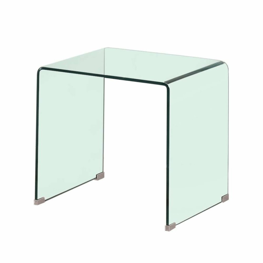 Living Room Coaster Z2 Premium | G705328 Contemporary Clear End Table