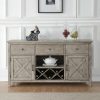 Dining Room ACME | Rocky Gray Oak Server