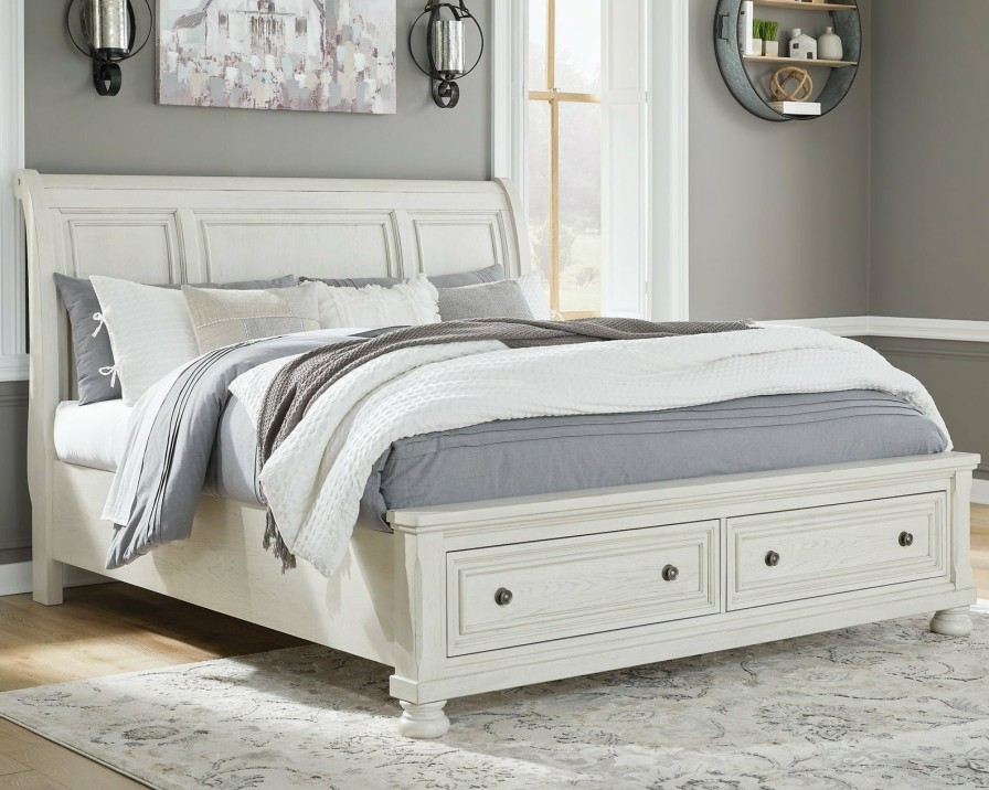 Bedroom Ashley Furniture | Robbinsdale Bed With Storage