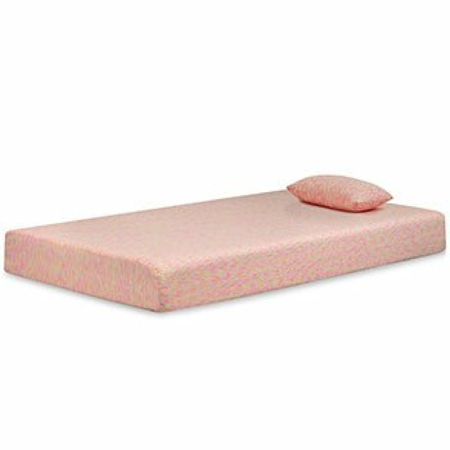 Mattress Ashley Furniture | Ikidz Pink Mattress And Pillow