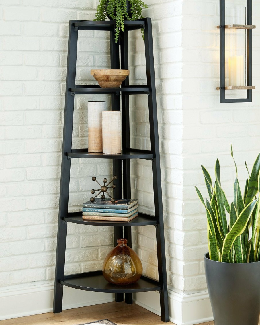 Home Office Ashley Furniture | Bernmore Corner Shelf