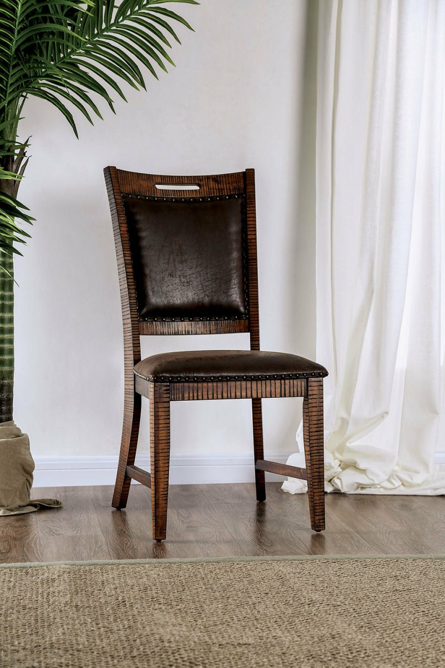 Dining Room FOA East | Wichita Light Walnut Side Chair (2/Ctn)