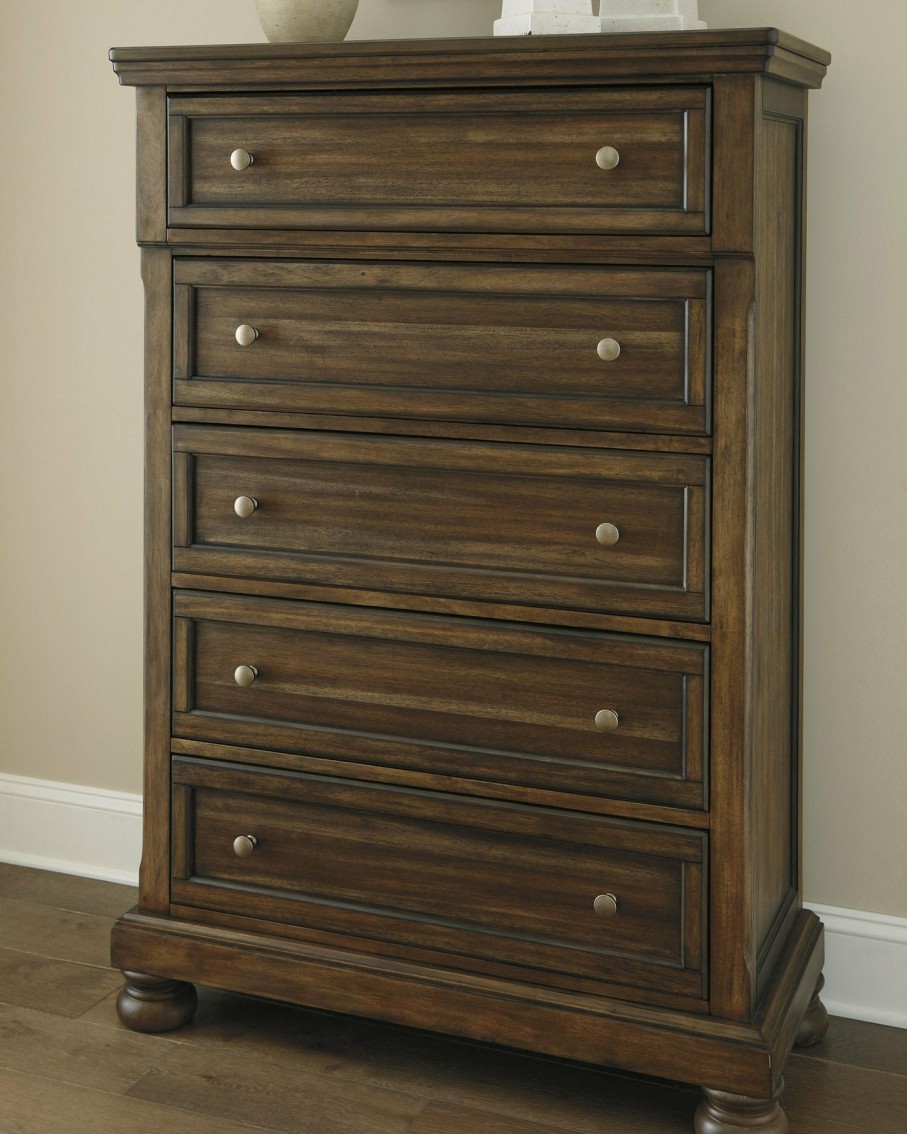 Bedroom Ashley Furniture | Flynnter Chest Of Drawers