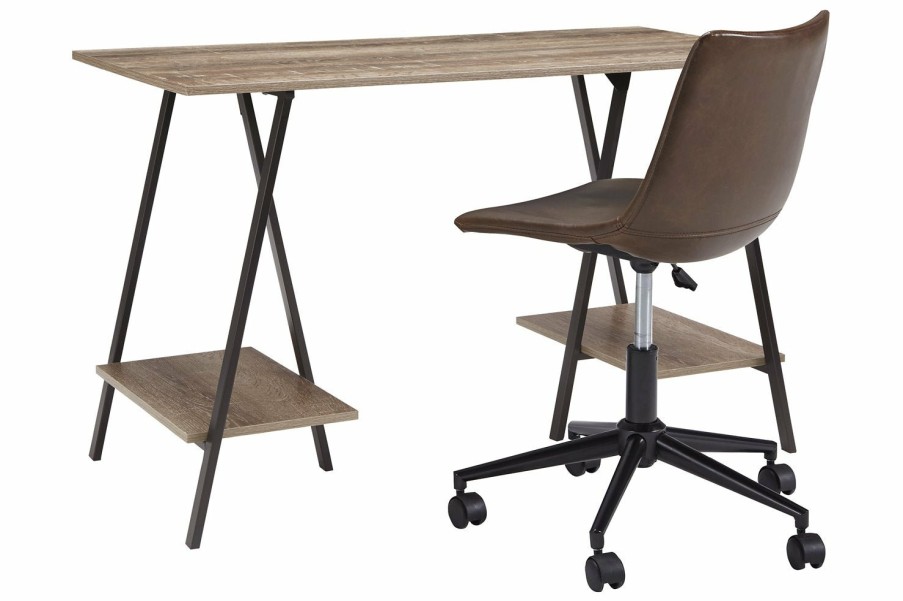 Home Office Ashley Furniture | Bertmond Home Office Desk With Chair