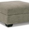 Living Room Ashley Furniture | Creswell Ottoman With Storage