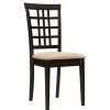 Dining Room Coaster Z2 Premium | Kelso Casual Peat And Cappuccino Side Chair