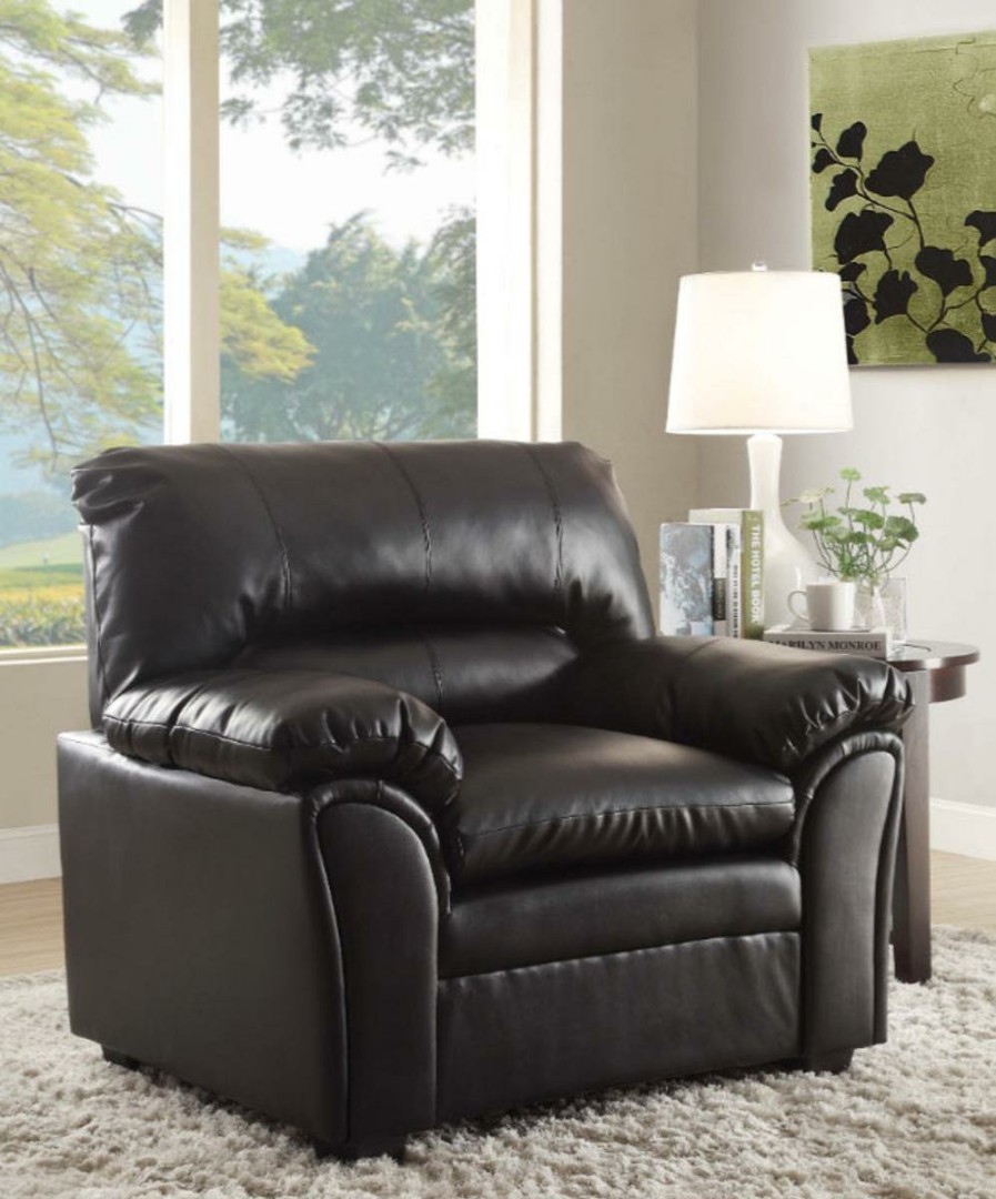 Living Room Homelegance (Homerica East) | Homelegance Furniture Talon Chair In Black 8511Bk-1