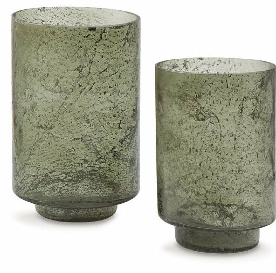 Accessories Ashley Furniture | Clarkton Candle Holder Set (Set Of 2)