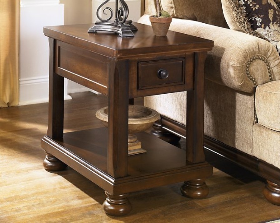 Living Room Ashley Furniture | Porter Chairside End Table