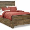 Bedroom Ashley Furniture | Trinell Bed With 2 Storage Drawers