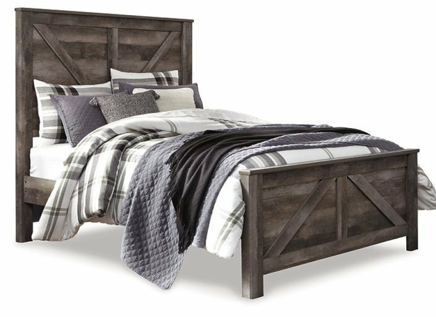 Bedroom Ashley Furniture | Wynnlow Crossbuck Bed