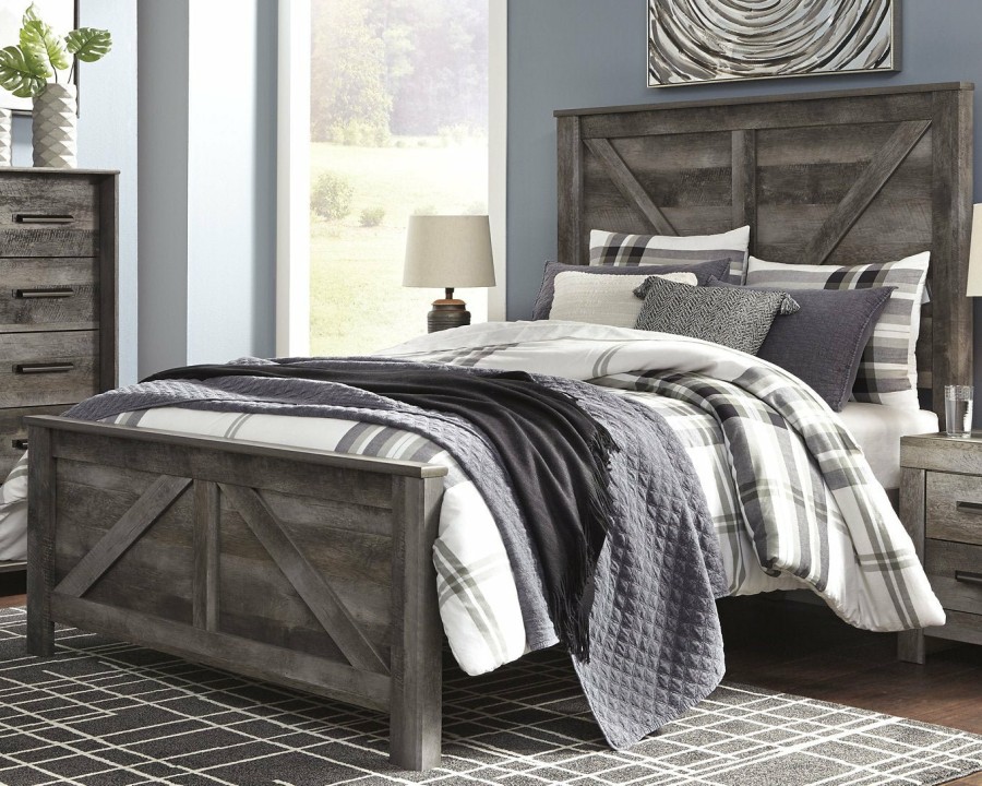 Bedroom Ashley Furniture | Wynnlow Crossbuck Bed