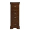 Bedroom Homelegance (Homerica East) | Homelegance Mayville Lingerie Chest In Brown Cherry 2147-12